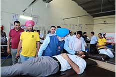 Blood Donation Camp at CGC Jhanjeri